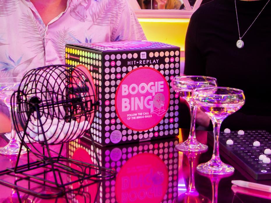 Blast your favourite tunes and bring the fun of the bingo hall to your very own home with this Music Bingo Game by Talking Tables